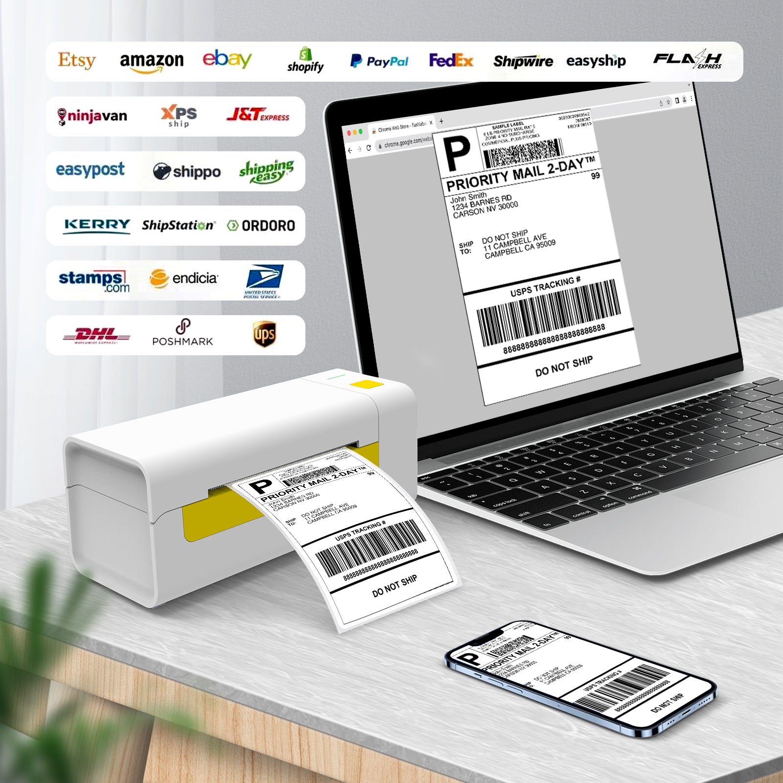 Y486 Label Printer – FlashLabel