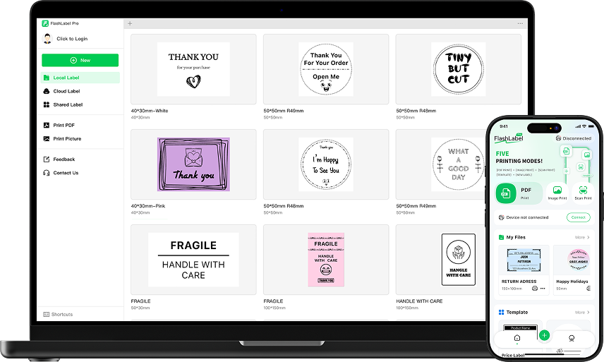 FlashLabel Pro